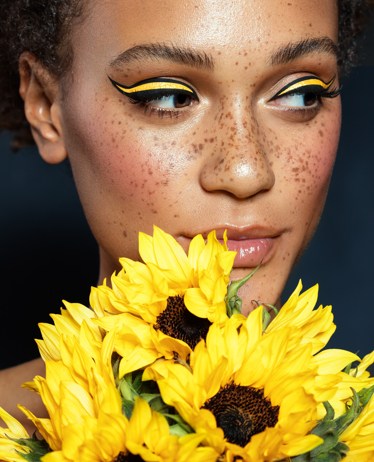 Beauty portrait, smile
